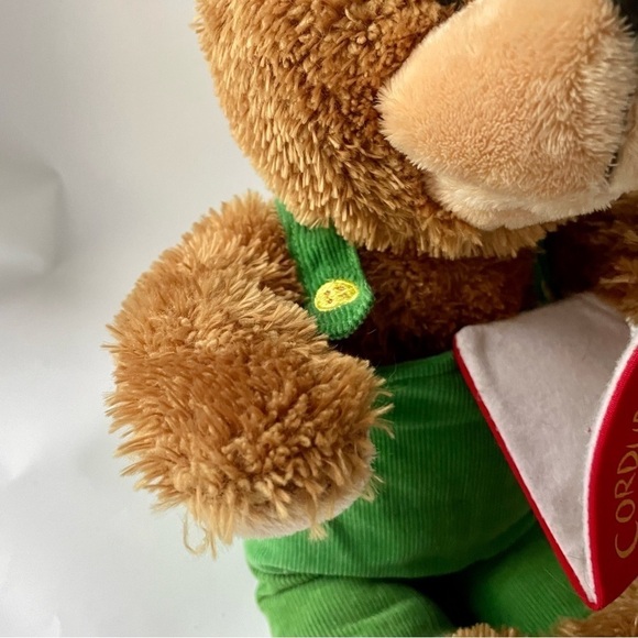 RARE Corduroy Talking Reading Bear Plush Stuffed Animal by Applause - Picture 7 of 13